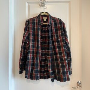 L.L. Bean Men’s flannel size large
